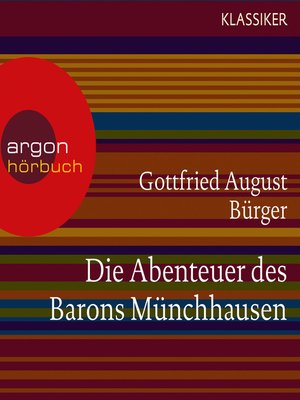 cover image of Die Abenteuer des Barons Münchhausen